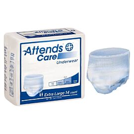 Attends Care Underwear, Moderate-Heavy Absorbency, Extra Large, 58" - 68"