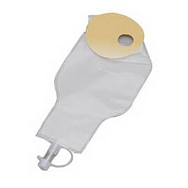 Drainable Fecal Collector with SoftFlex Skin Barrier Large 12"