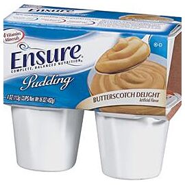 Ensure Vanilla Pudding 4oz. Cups, Institutional