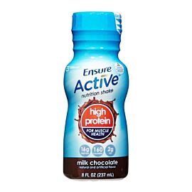 Ensure Active High Protein for Muscle Health Chocolate, 8 oz. Bottle, Retail