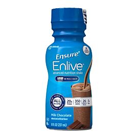 Ensure Enlive, Chocolate, 8 fl oz Retail Bottle