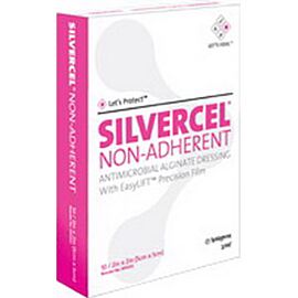 Silvercel Non-Adherent Antimicrobial Alginate Dressing 4-1/4" x 4-1/4"