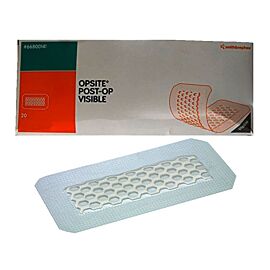 OpSite Post-Op Visible Bacteria-Proof Dressing with See-Through Absorbent Pad, 4" x 13-3/4"
