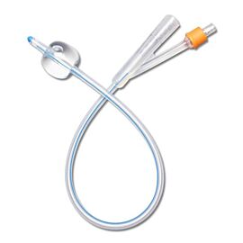 Lubri-Sil 2-Way 100% Silicone Foley Catheter 24 Fr 5 cc