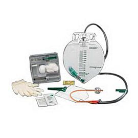 Lubri-Sil I.C. Complete Care Temperature-Sensing Foley Catheter Tray and Urine Meter, 16 Fr