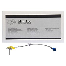 MiniLoc Safety Infusion Set 22G x 0.50"