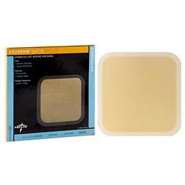 Exuderm Satin Hydrocolloid Wound Dressing, 8" x 8"