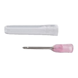 Monoject Standard Hypodermic Needle, Pink, 20G x 1"