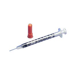 Monoject Rigid Pack Insulin Syringe 28G x 1/2", 1 mL (100 count)