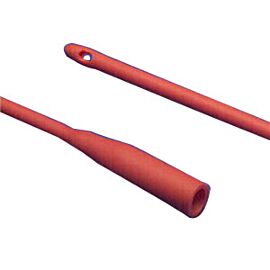 Dover Robinson Red Rubber Urethral Catheter 8 Fr 14"