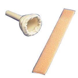 Uri-Drain Latex Self-Sealing Male External Catheter, Standard 33 mm