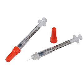 Monoject Insulin Safety Syringe 30G x 5/16", 3/10 mL (100 count)