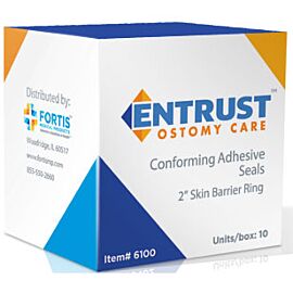 Entrust Ostomy Skin Barrier Ring 2", Thin