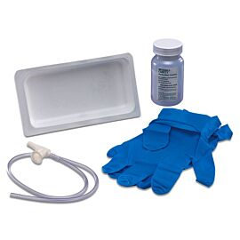 Argyle Graduated Suction Catheter Tray with Chimney Valve 10 Fr, 100 mL Sterile Water