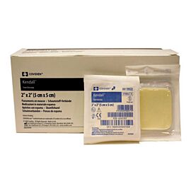 Kendall AMD Antimicrobial Polyurethane Foam Dressing 2" x 2"