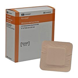 AMD Antimicrobial Foam Dressing, 8" x 8"