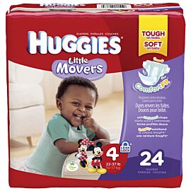 Huggies Little Movers Diapers Step 4 Jumbo Pack