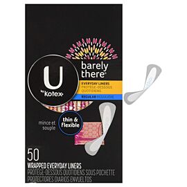 U by Kotex Super Premium Barely There Pantiliners