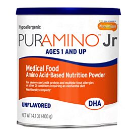PurAmino Jr Powder, Unflavored, 14.1 oz Can