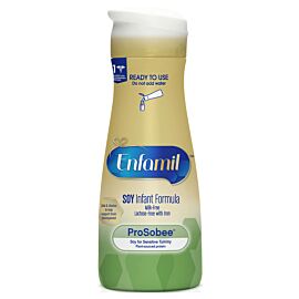 Enfamil ProSobee Ready-To-Use Infant Formula, 32 fl. oz. Bottle