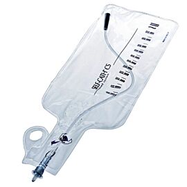 Self-Cath Closed System Catheter with Collection Bag 8 Fr 16" 1100 mL