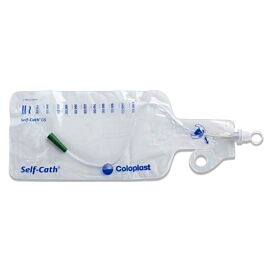 Self-Cath Closed System Catheter with Collection Bag, 14 Fr, 16", 1100 mL, Soft