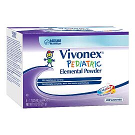 Vivonex Pediatric Nutritionally Complete Elemental Food Unflavored 1.7 oz. Packet