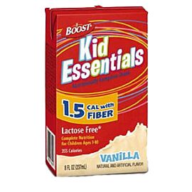 Boost Kid Essentials 1.5 Nutrition Vanilla Flavor with Fiber 8 oz.