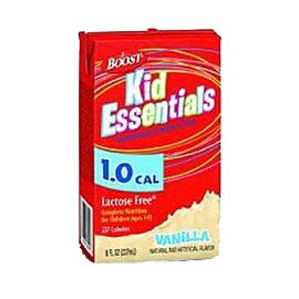 Boost Kid Essentials 1.0 Nutrition Vanilla Flavor 8 oz. Brik Pak