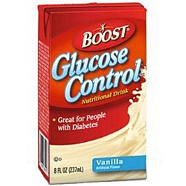 Boost Glucose Control Nutritional Vanilla Flavor 8 oz. Brik Pak