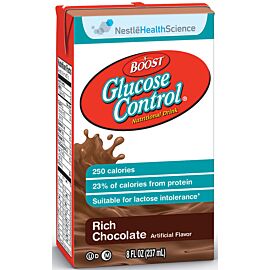 Boost Glucose Control Nutritional Chocolate Flavor 8 oz. Brik Pak