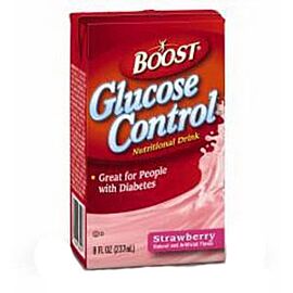 Boost Glucose Control Nutritional Strawberry Flavor 8 oz. Brik Pak