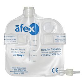 Afex Collection Bag, Direct Connect, 500ml, Standard, Vented