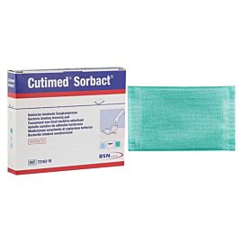 Cutimed Sorbact Antimicrobial Dressing, 4" x 4"