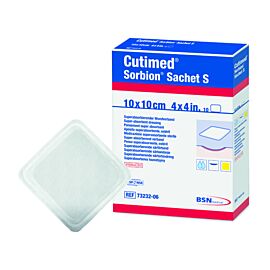 Cutimed Sorbion Sachet S Dressing, 4" x 4"