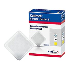 Cutimed Sorbion Sachet S Dressing, 8" x 4"