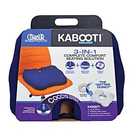 Kabooti Comfort Ring with Blue Cover, 17-1/2" x 13-1/2" x 3-1/4"