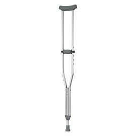 EZ Adjust Aluminum Crutches with Euro - Style Clip and Accessories