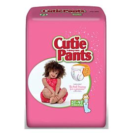 Cuties Refastenable Training Pants for Girls 4T-5T, up to 38+