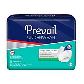 Prevail Super Plus Underwear Small/Medium 34" - 46"