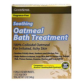 Soothing Oatmeal Bath Treatment (8 Count)