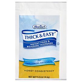 Thick & Easy Instant Food & Beverage Thickener, Honey, 6.5 Gram Packets