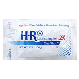 HR Sterile Lubricating Jelly 2X 1.25 oz. One Shot