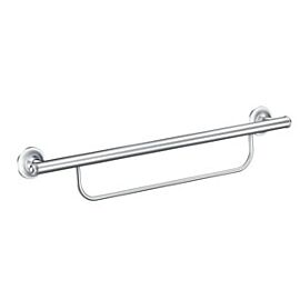 Integrated 24" Grab Bar with Towel Bar, Chrome