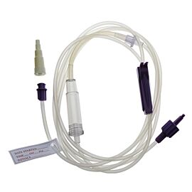 AMSure Enteral Feeding Pump Spike Set with ENFit Connectors