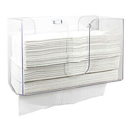 TrippNT Dual Paper Towel Dispenser for Multifold Towels, Wall Mount