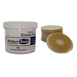 2" Hydrocolloid Skin Barrier Rings, "Container" 10 Rings