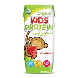 Orgain Kids Protein Nutritional Shake, Strawberry, 8.25 fl oz