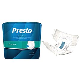 Presto Breathable Brief, Premier Absorbency, Large, 45"-58"