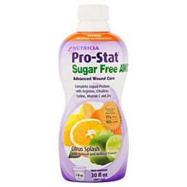 Pro-Stat Sugar Free AWC Ready-to-Use Liquid Protein Supplement 30 oz. Bottle, Citrus Splash
